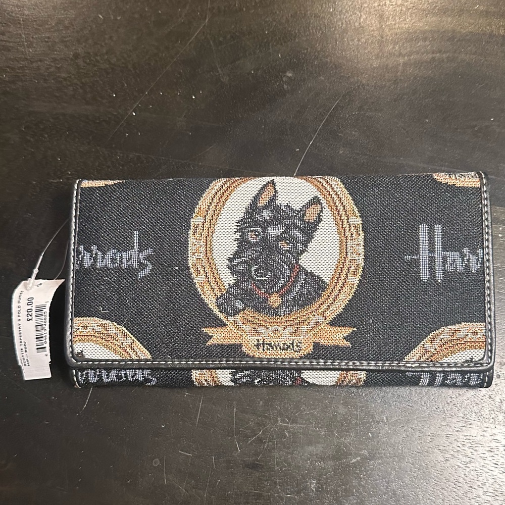 Harrods Dog Continental Wallet